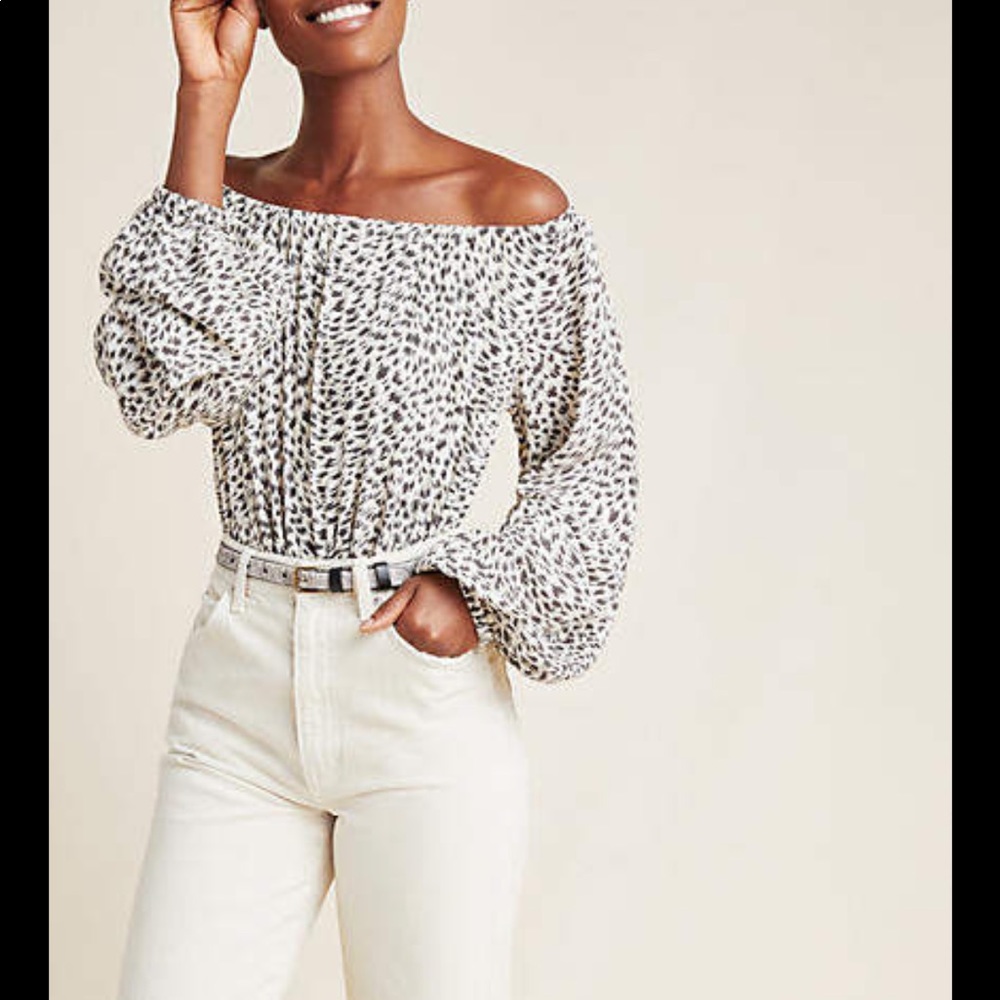 Anthropologie cascais leopard too